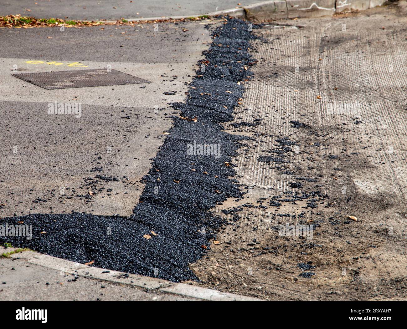 Urban Patching Pavement layer hi-res stock photography and images - Alamy