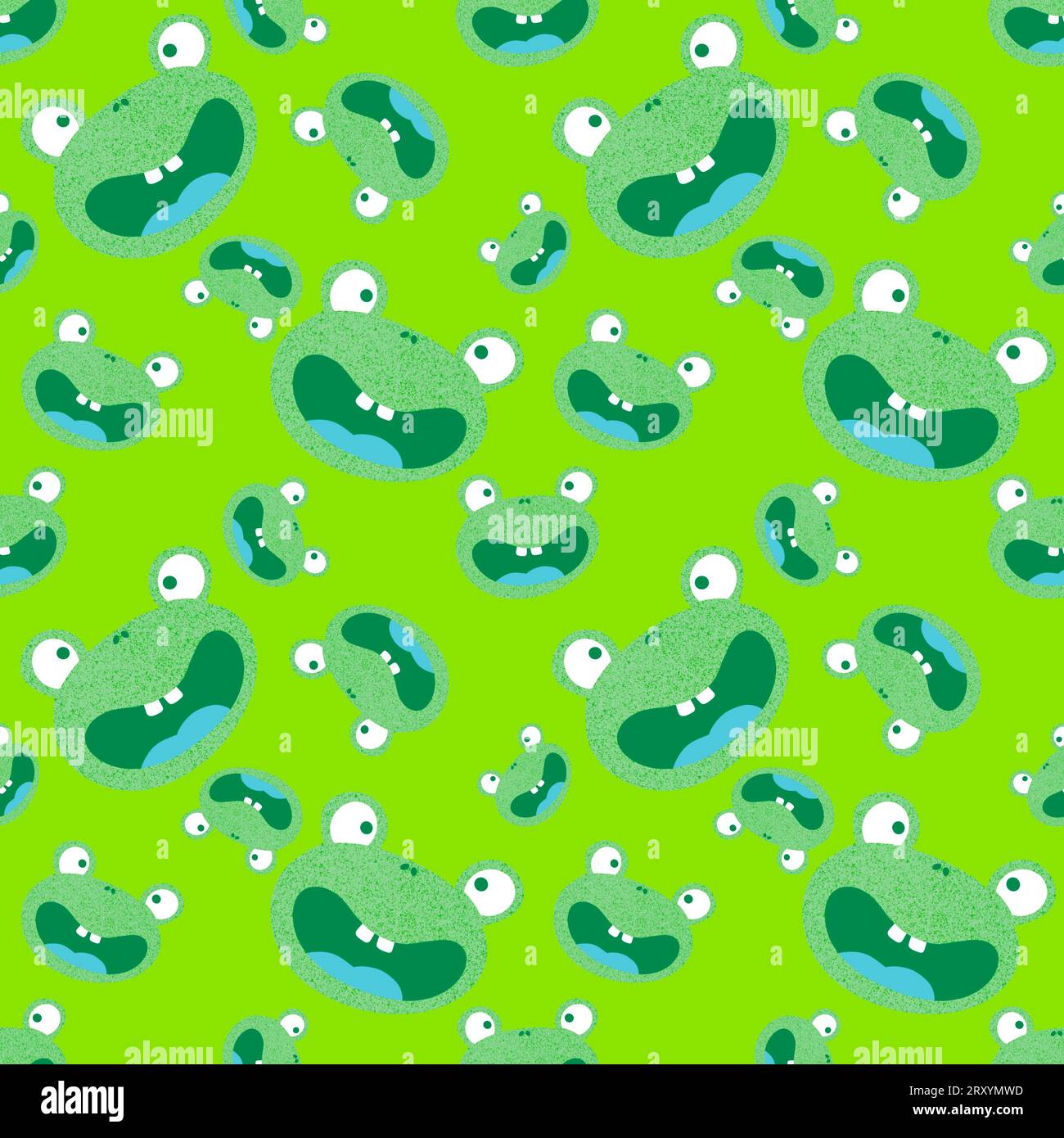 Cartoon animals seamless frogs pattern for wrapping paper and fabrics ...