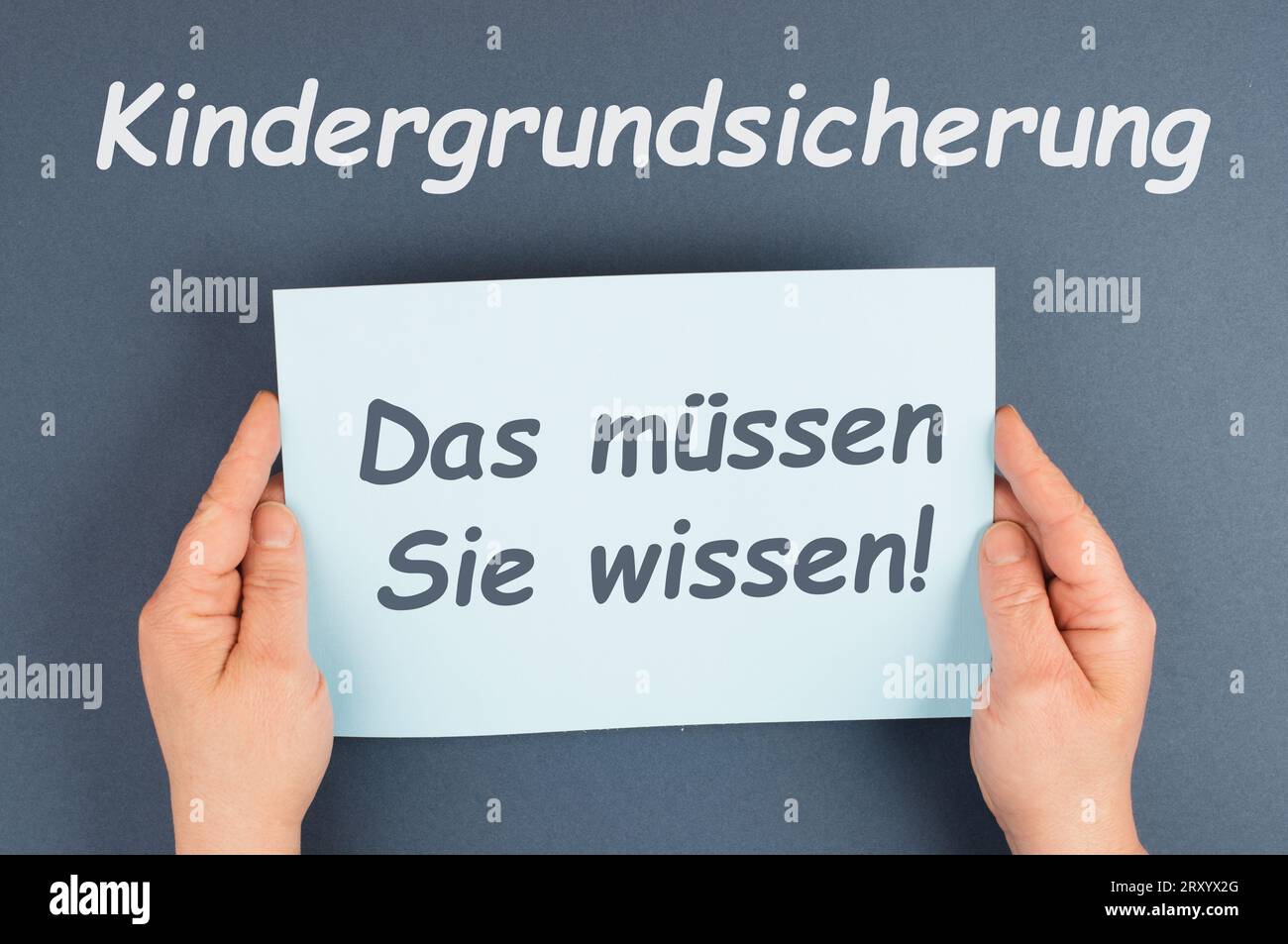 Basic child benefit, this you need to know, german language, new ...