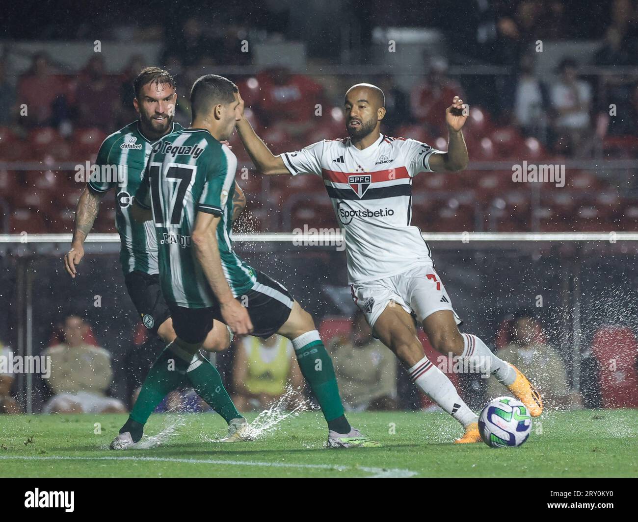 Match between Sao Paulo and Coritiba for the 22nd round of the 2023 ...