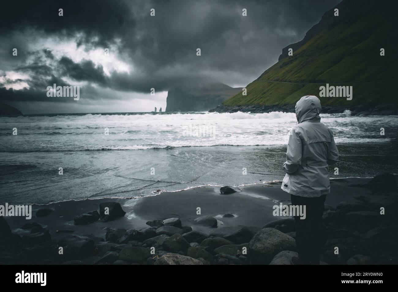 Faroe turism hires stock photography and