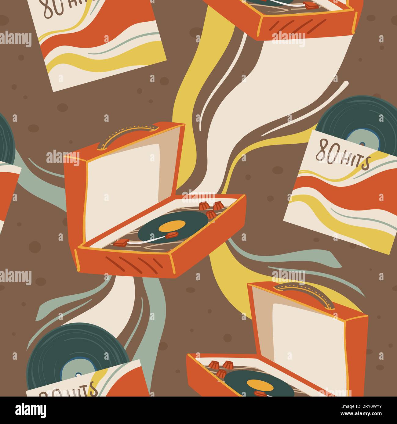 Vintage vinyl record vector hi-res stock photography and images - Alamy
