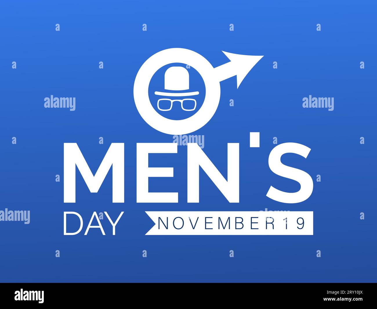 International Men's Day Concept with Wellness and Lifestyle observed on