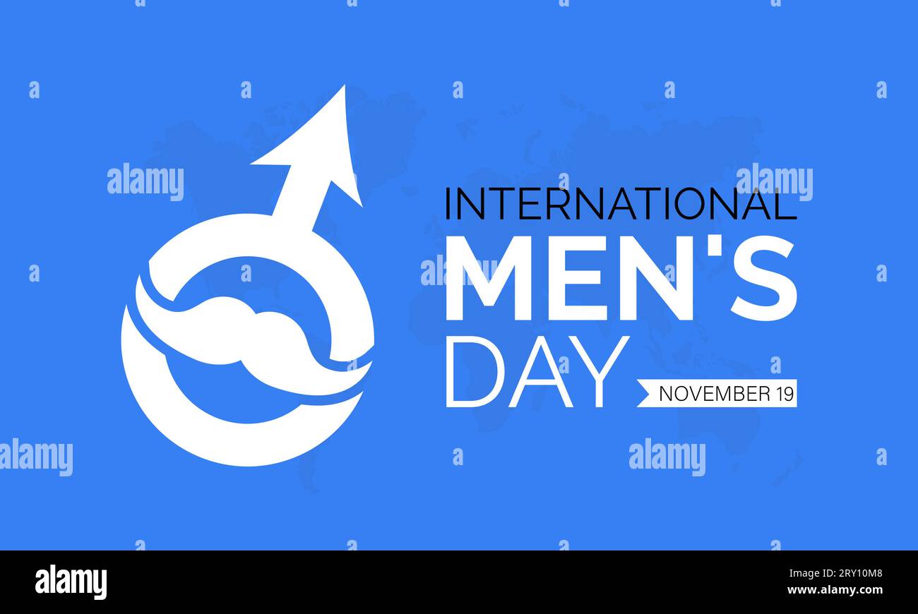 International Men's Day Concept with Wellness and Lifestyle observed on