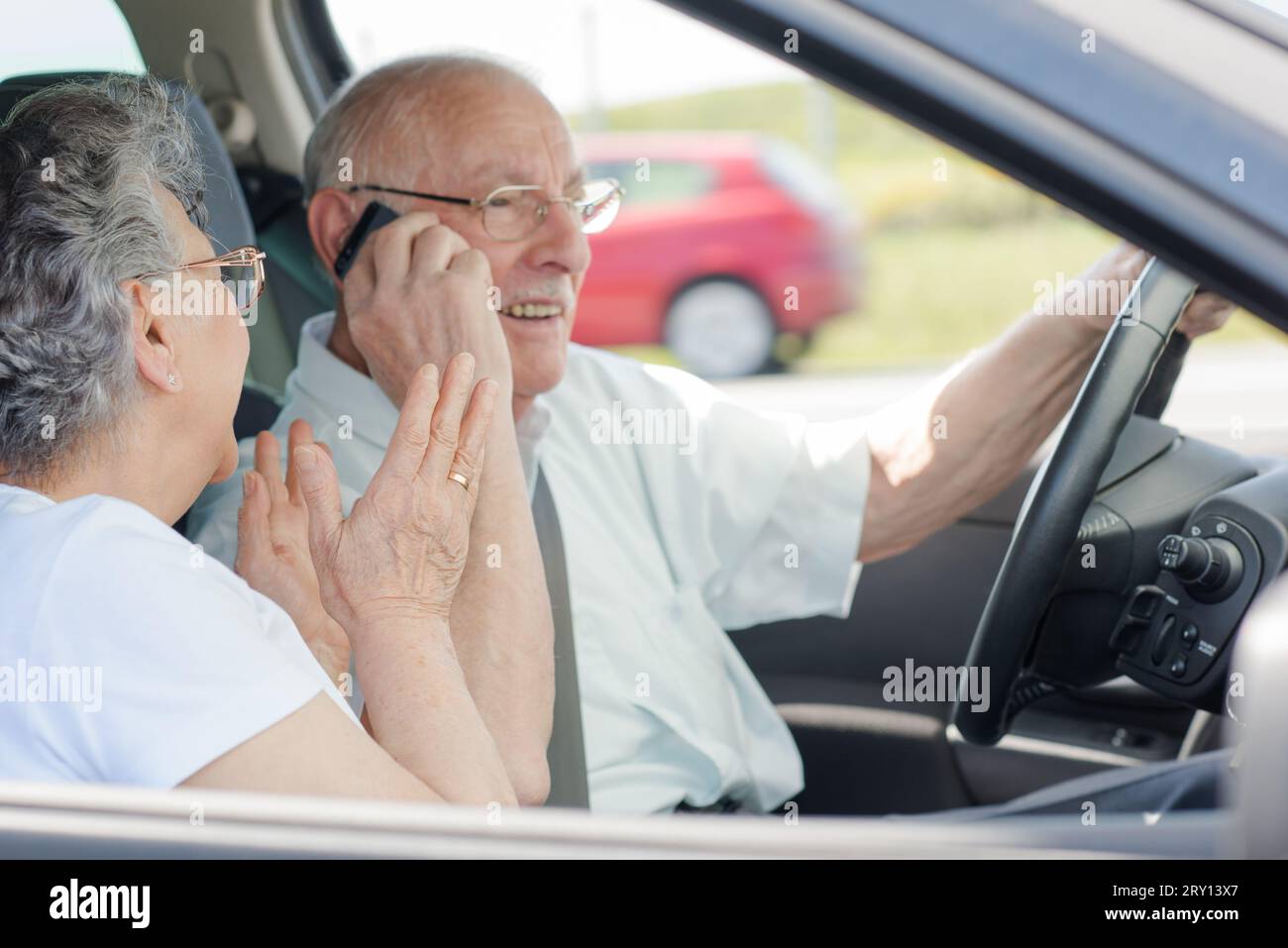 Man driving car 70s hi-res stock photography and images - Alamy