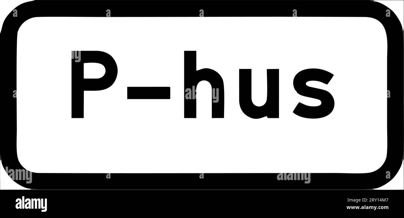 Parking garage , Additional panels, Road signs in Sweden Stock Vector Image & Art Alamy