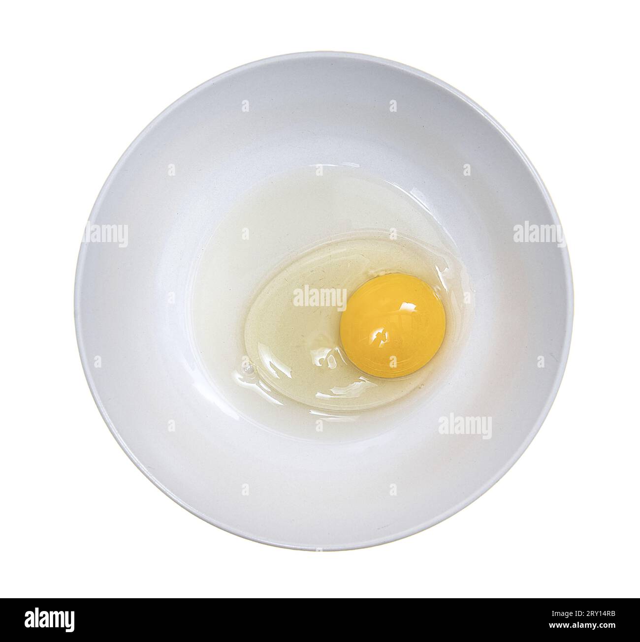 not the yellow of the egg