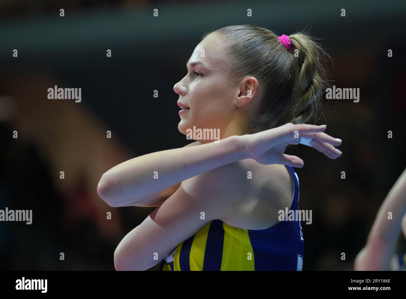 ISTANBUL, TURKIYE - MARCH 16, 2023: Arina Fedorovtseva in Fenerbahce ...