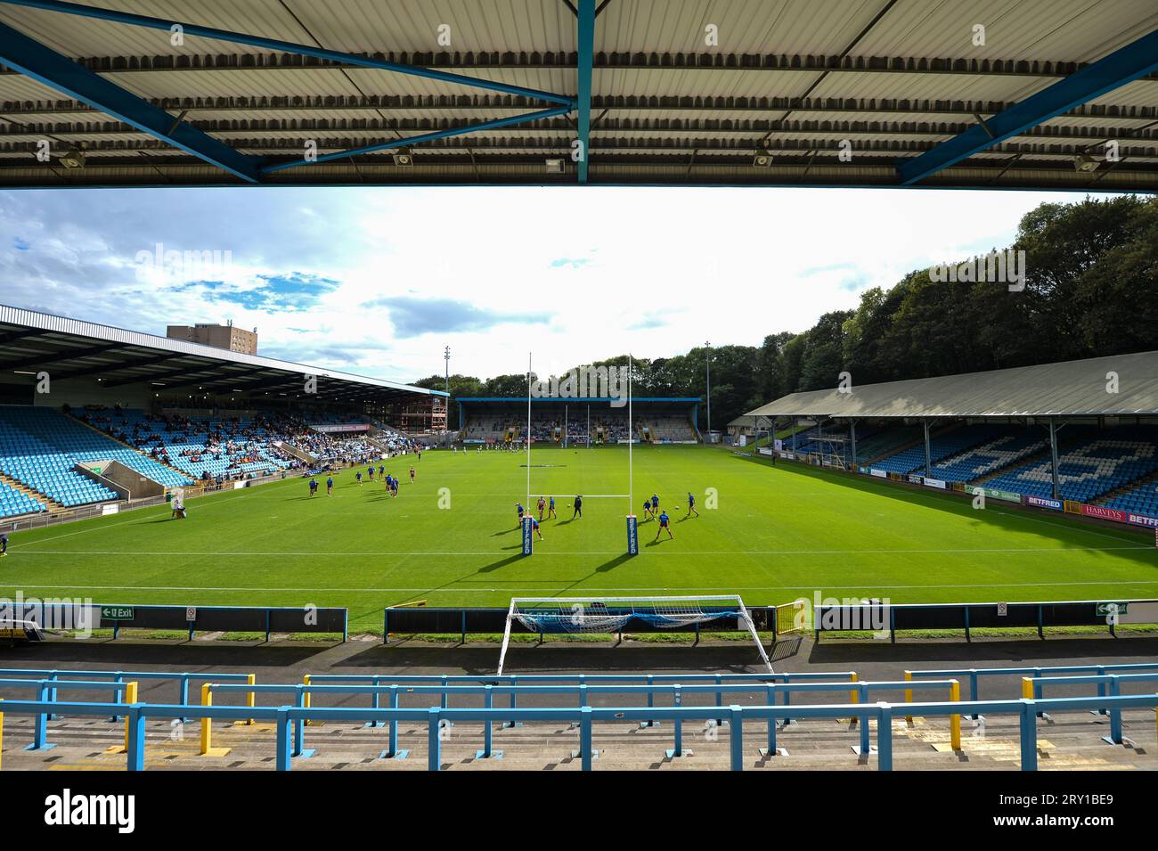 Halifax, England 24th September 2023 General view The Shay Stadium