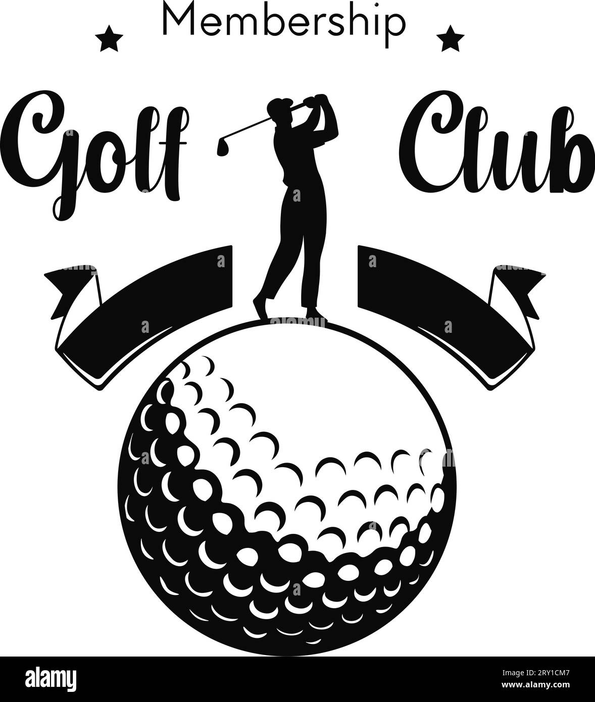 golf-club-membership-stock-vector-images-alamy