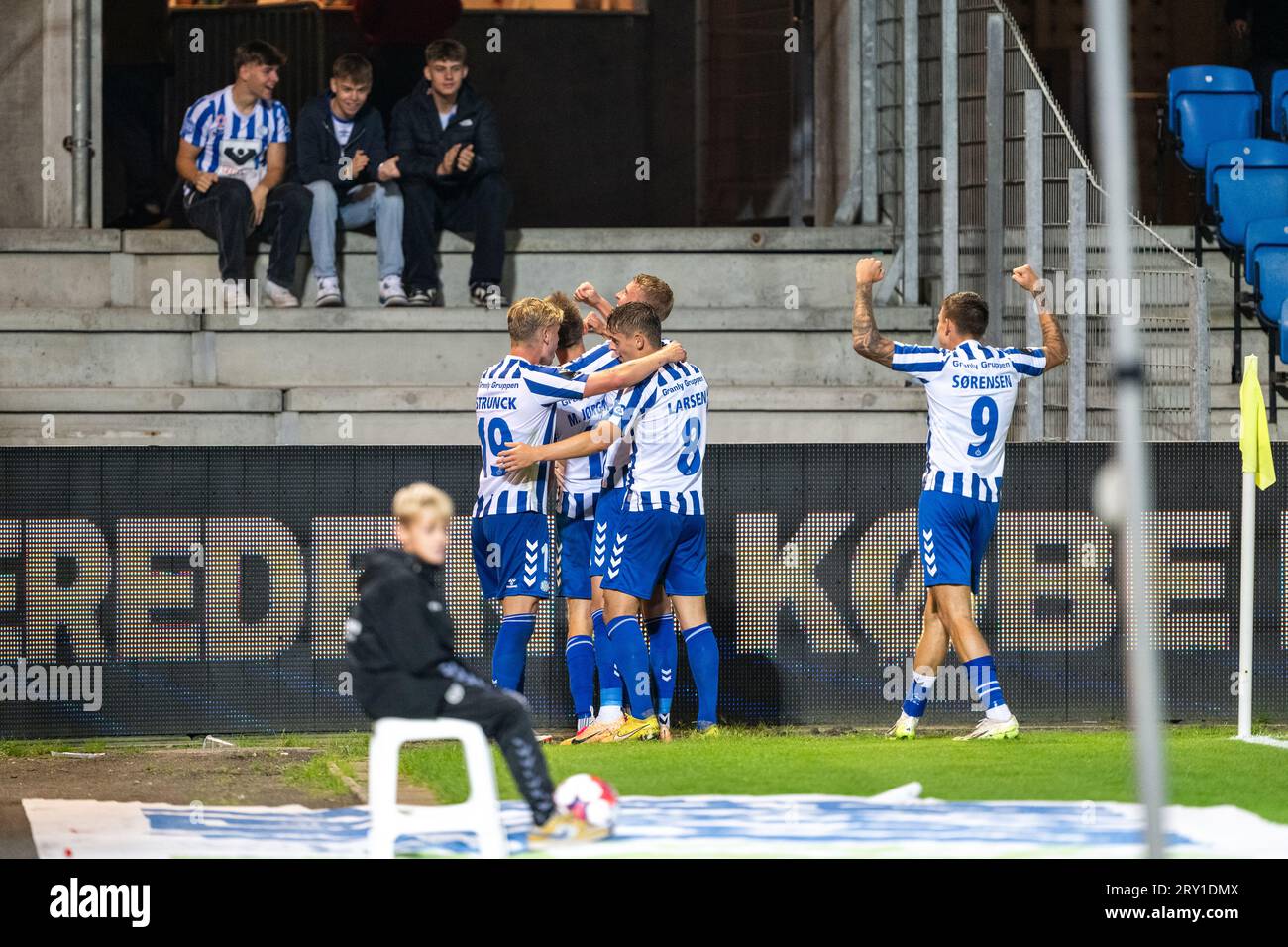 Esbjerg, Denmark. 27th, September 2023. Mathias (10) of