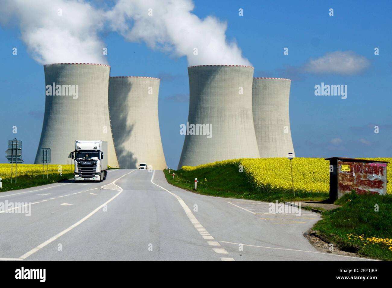 26.09.2023, Temelin, CZE, Unterwegs in Tschechien, Themenbild ...
