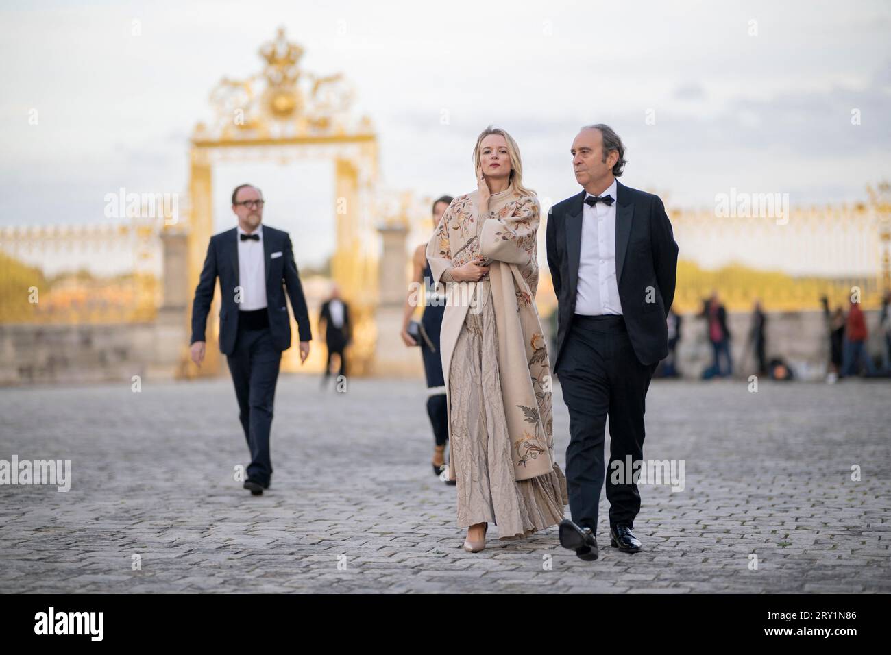 Xavier NIEL & Delphine ARNAULT @ Paris FIAC le 25 octobre 2014
