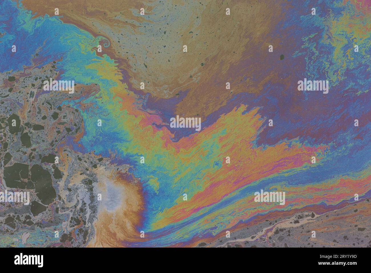 Stains of oil hi-res stock photography and images - Alamy