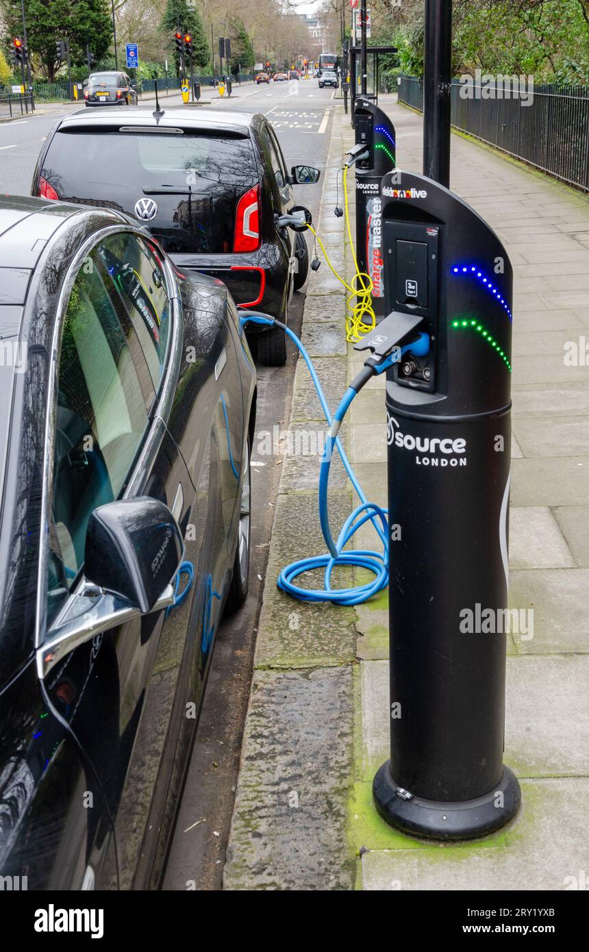 Elektromotive charging point in London. UK based company specialising