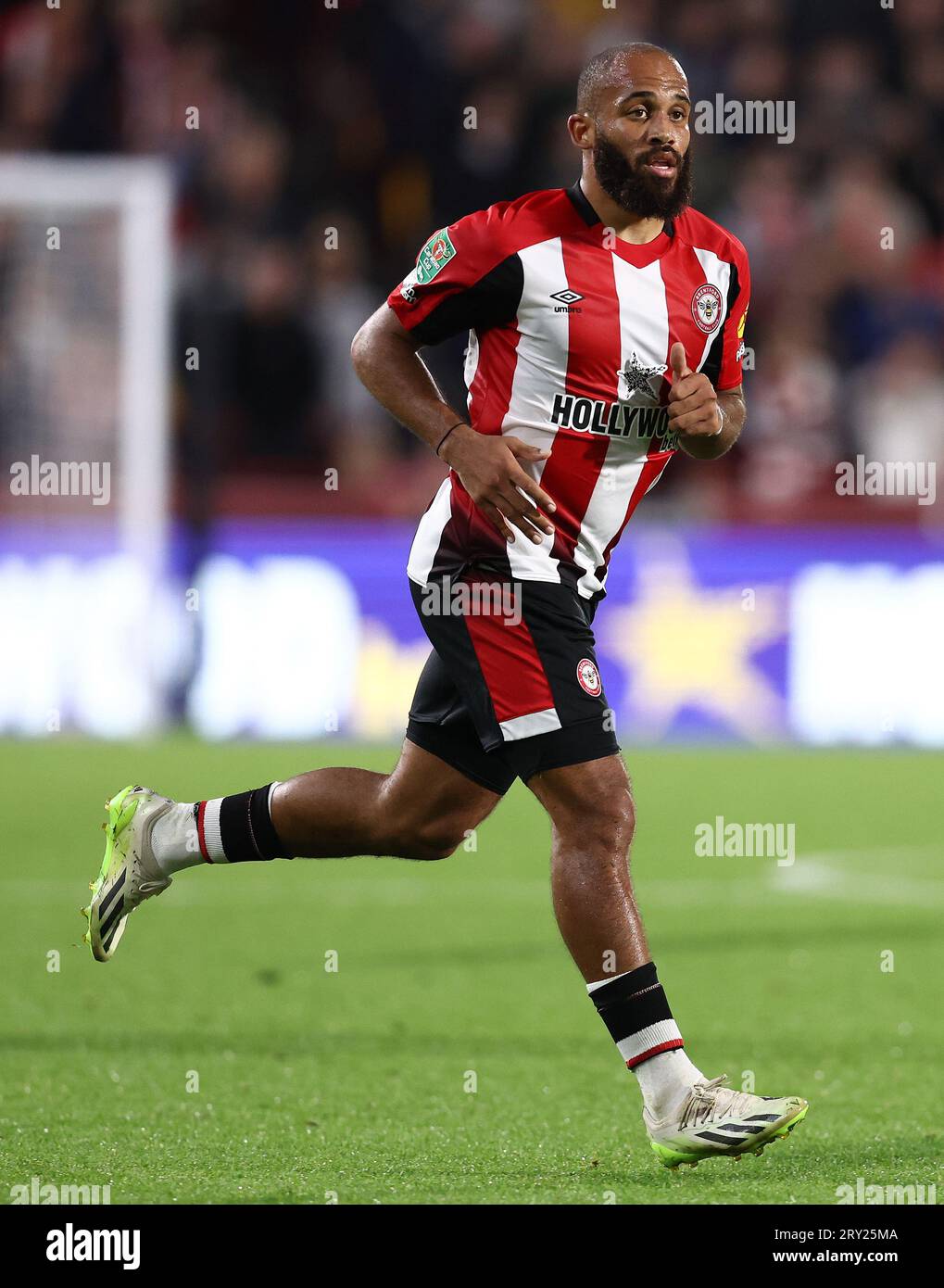 London England 27th September 2023 Bryan Mbeumo Of Brentford During london-england-27th-september-2023-bryan-mbeumo-of-brentford-during