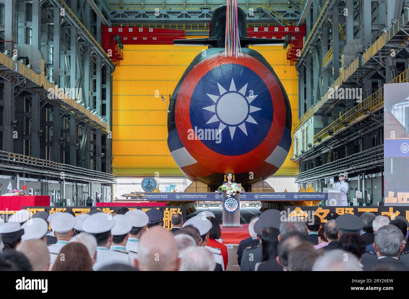 Kaohsiung, Republic of China. 28 September, 2023. Taiwan President Tsai ...