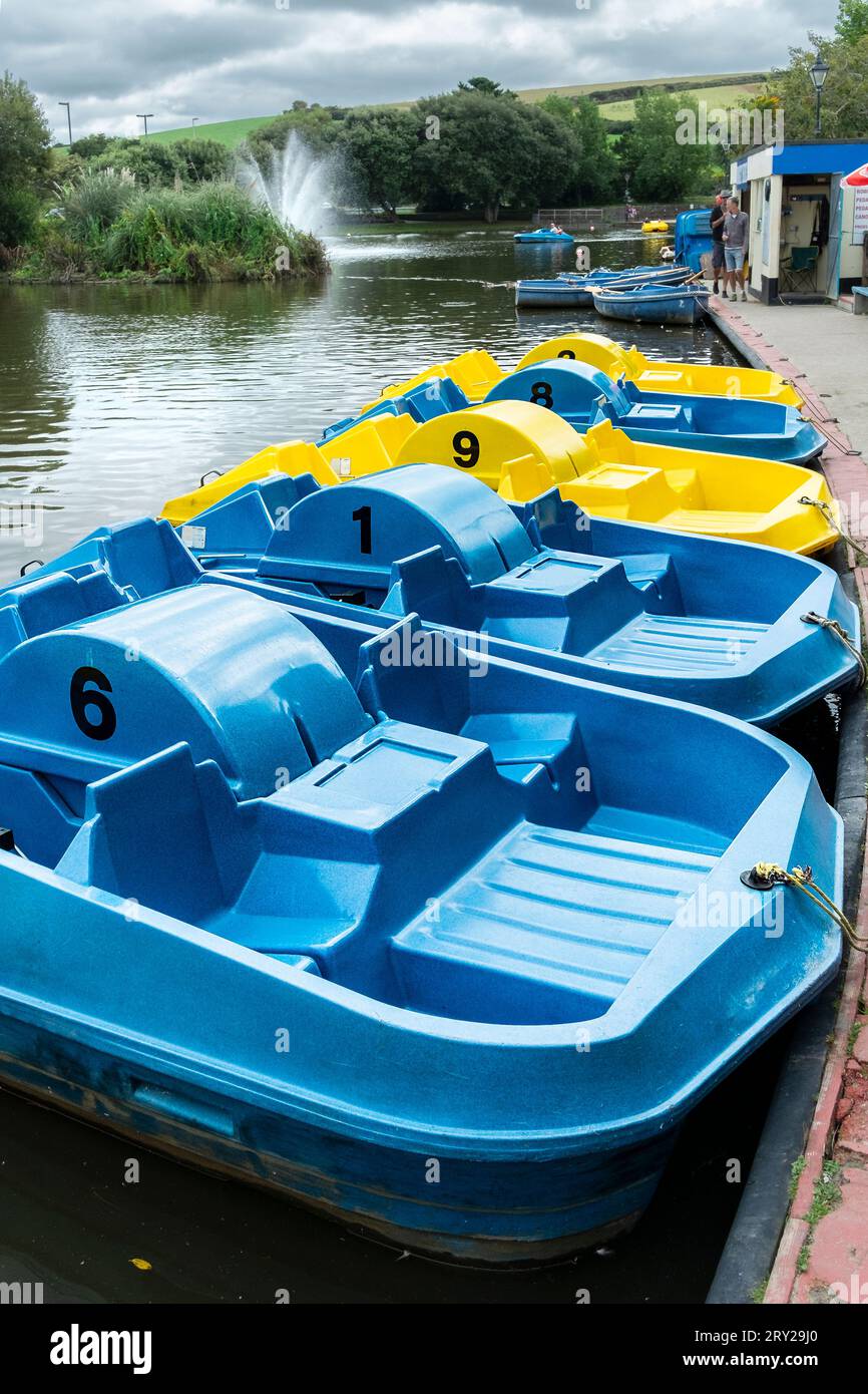 Pedalo boats hires stock photography and images Alamy