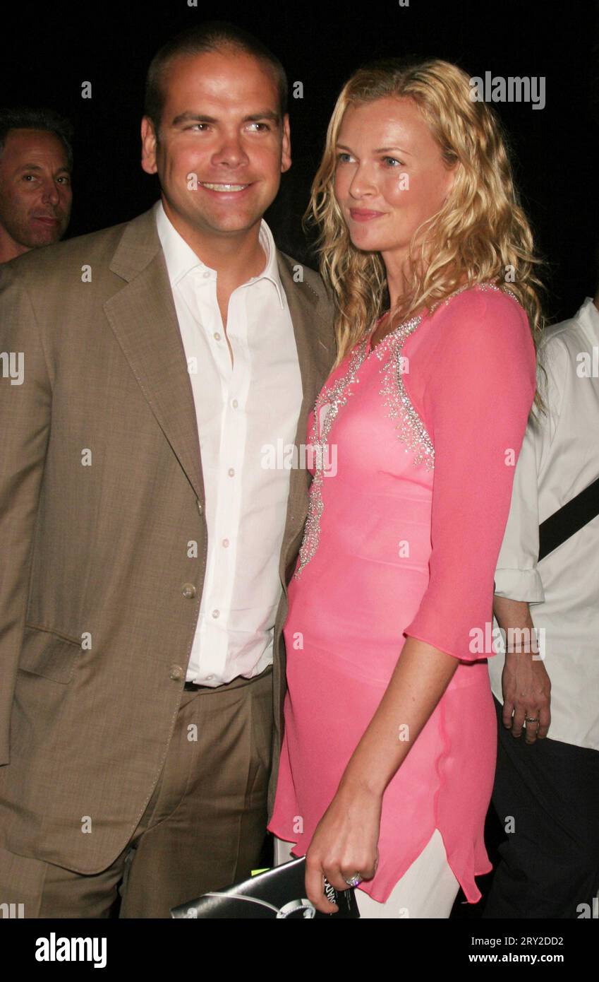 Lachlan Murdoch and Sarah O'Hare Murdoch attend the Public Theater's Summer Gala and opening night party for Shakespeare in the Park's 'As You Like It' at The Belvedere Castle in Central Park in New York City on July 12, 2005.  Photo Credit: Henry McGee/MediaPunch Stock Photo