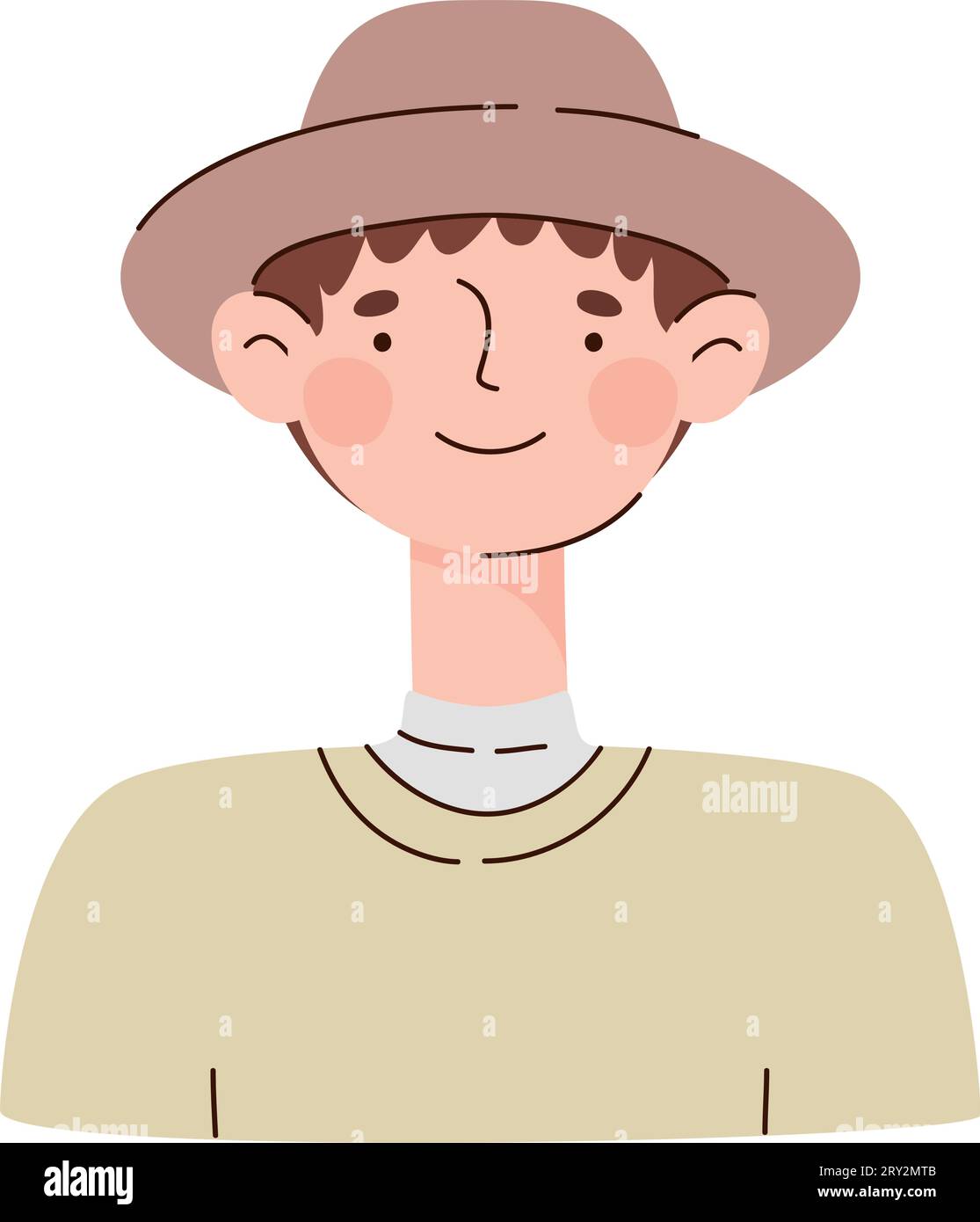 Happy Man Illustration Stock Vector Image Art Alamy Happy Man Illustration Stock Vector Image Art Alamy