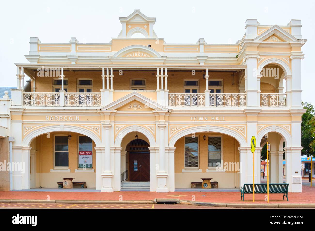 Narrogin Town Hall in the town and regional centre of Narrogin in the