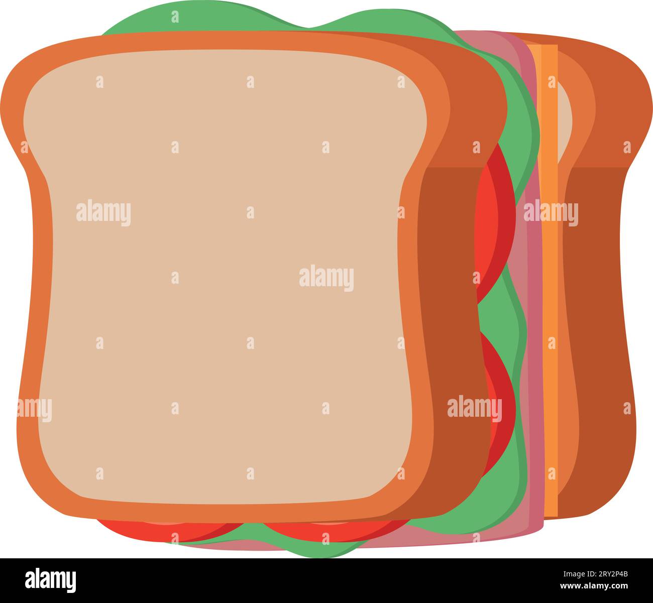 ham sandwich design Stock Vector Image & Art - Alamy