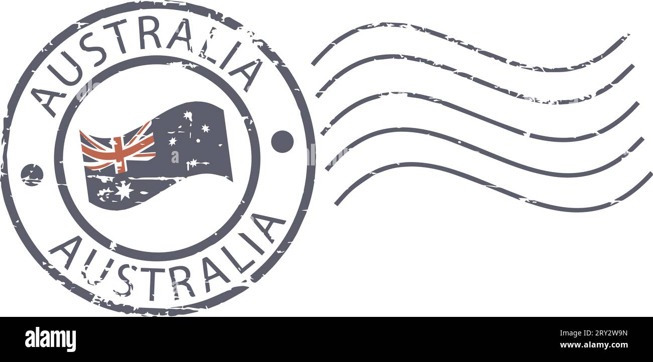Australia passport stamp hi-res stock photography and images - Alamy