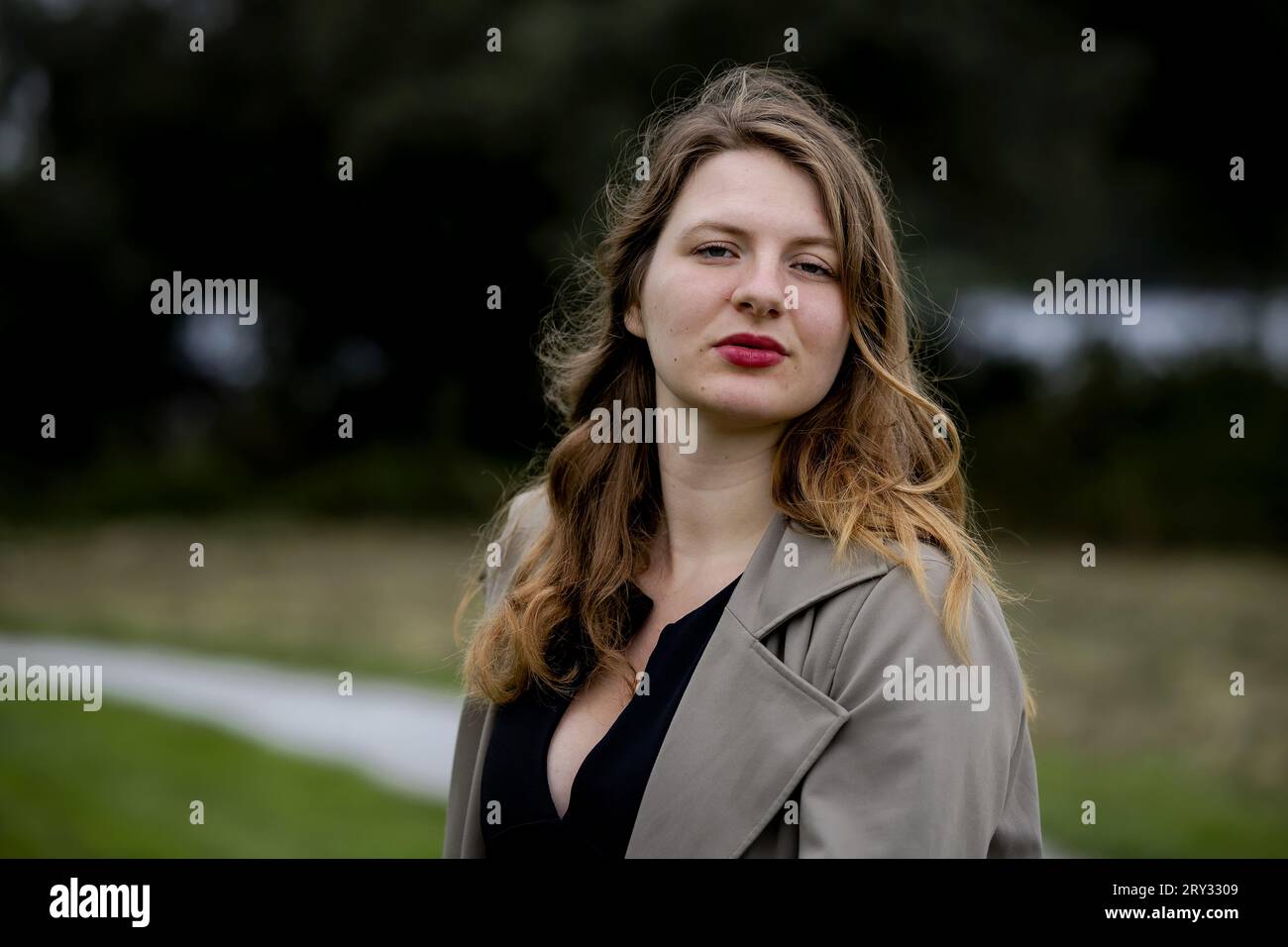 AMSTERDAM Portraits of writer Mette Maria van Dijk. The 23yearold writer was bombarded with