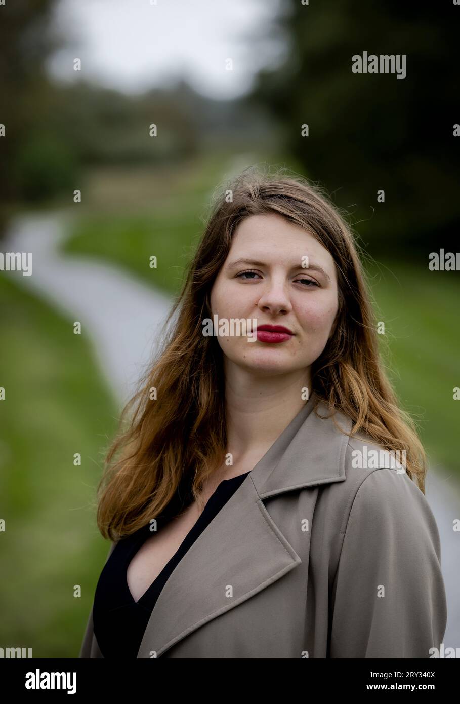 AMSTERDAM Portraits of writer Mette Maria van Dijk. The 23yearold writer was bombarded with