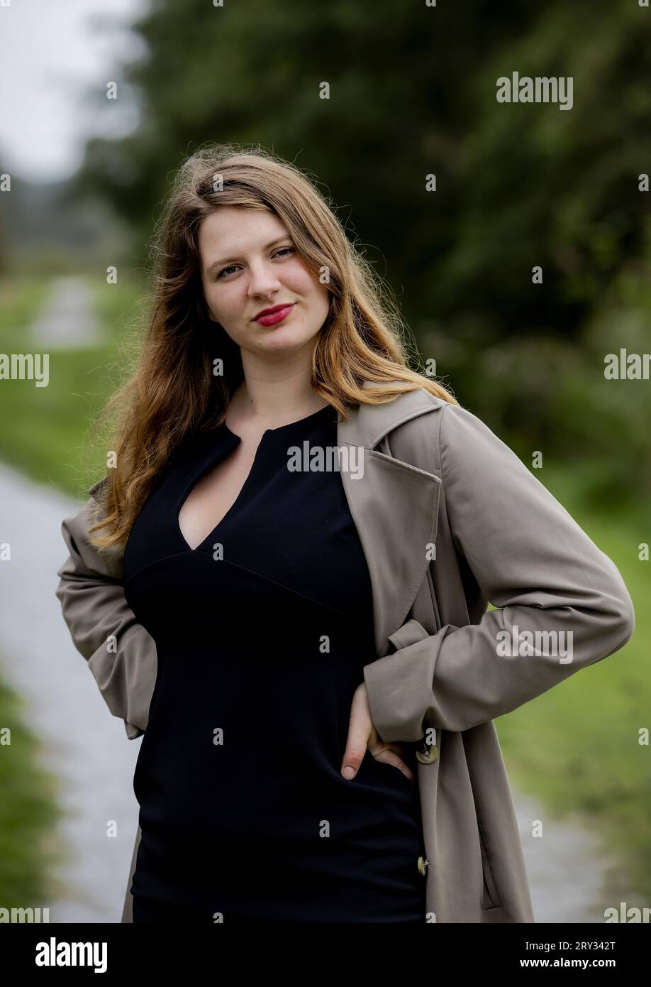 AMSTERDAM Portraits of writer Mette Maria van Dijk. The 23yearold writer was bombarded with