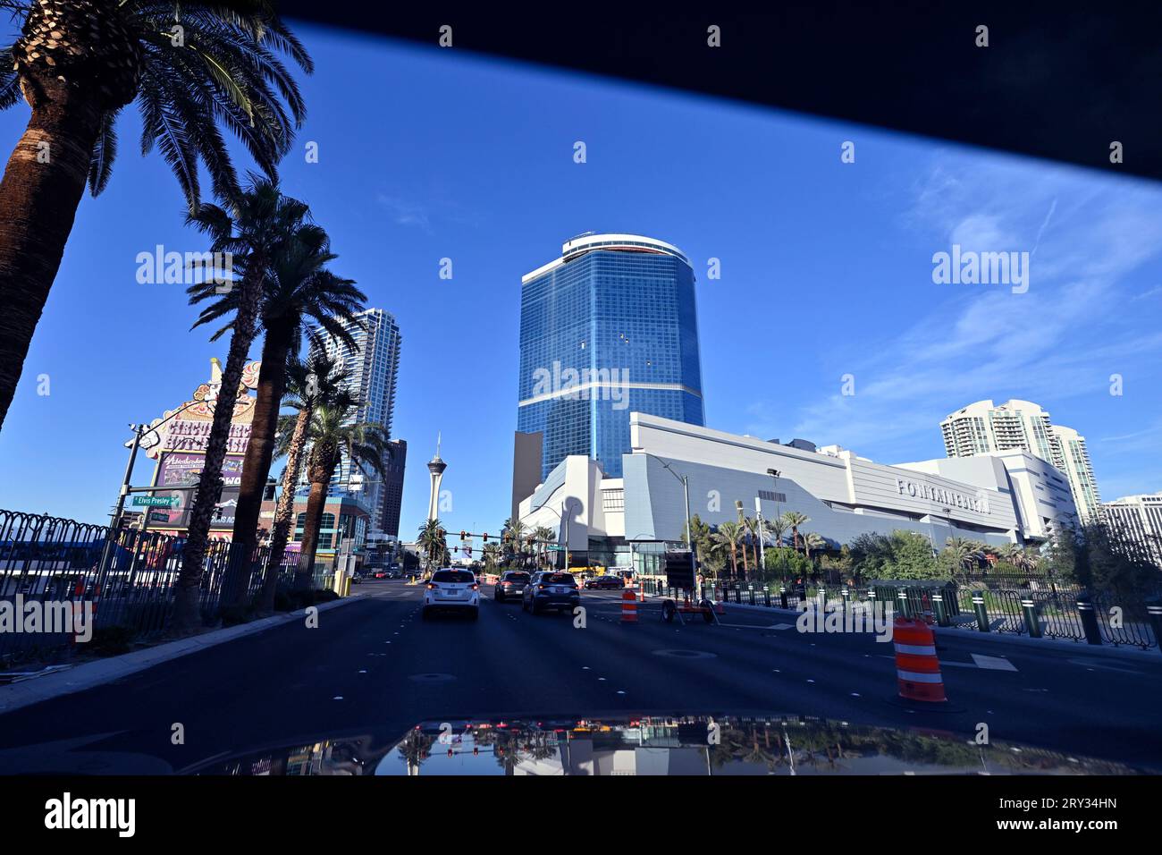 Las Vegas, Nevada, USA. 27th Sep, 2023. The Fontainebleau Las Vegas hotelcasino is seen along