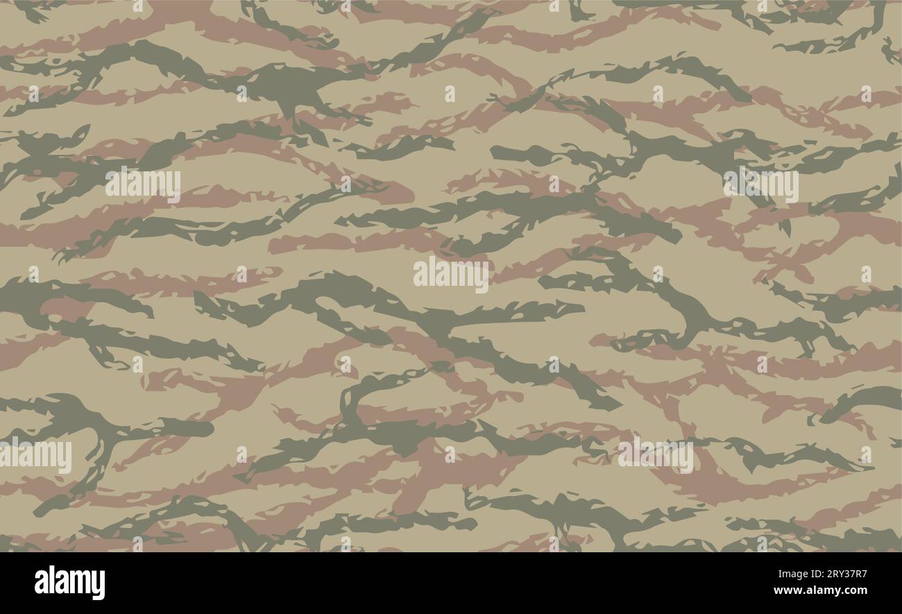 Camouflage seamless pattern Stock Vector