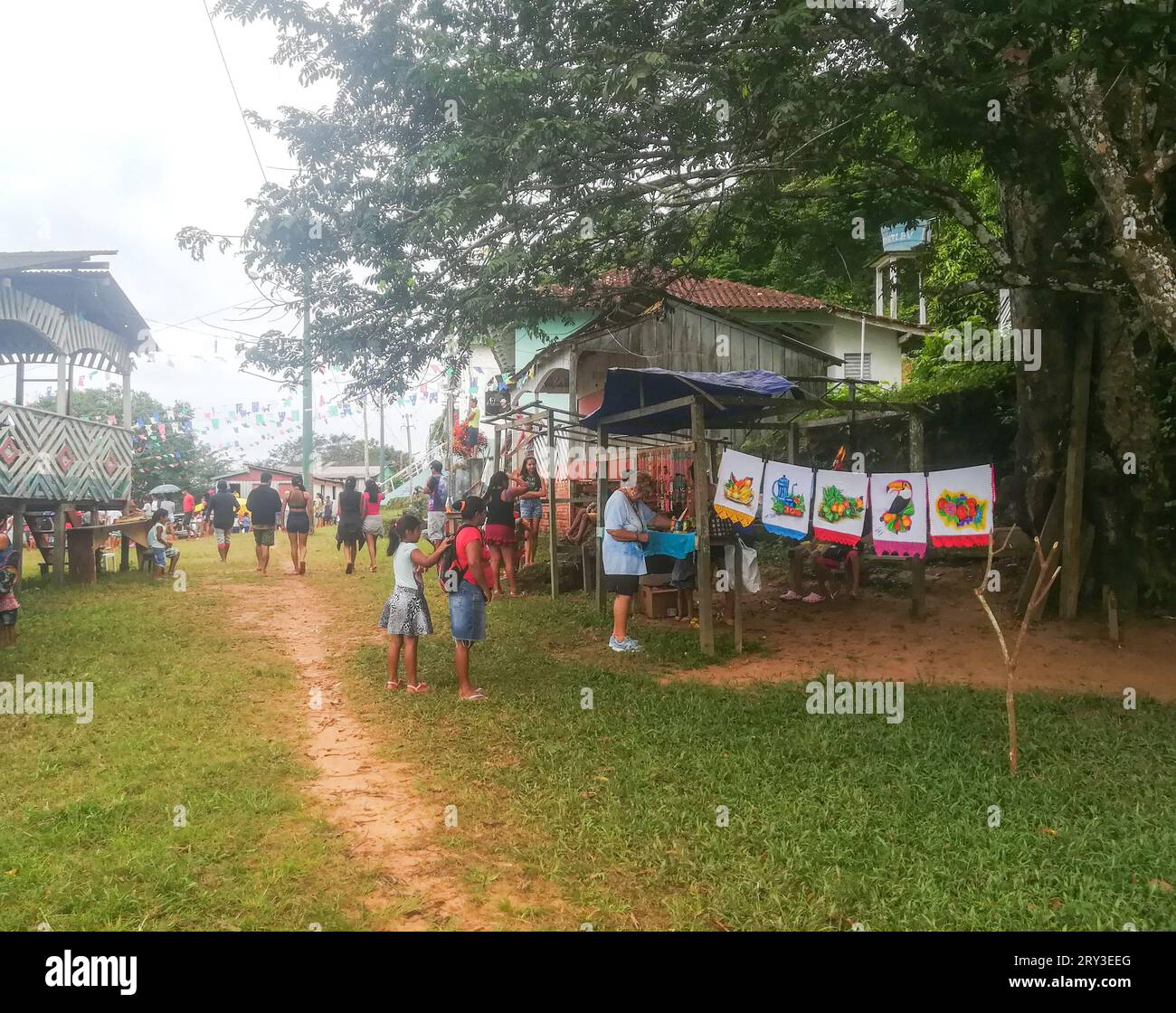 Amazon river, Brazil, Amazonian Tribe with the largest volume of land