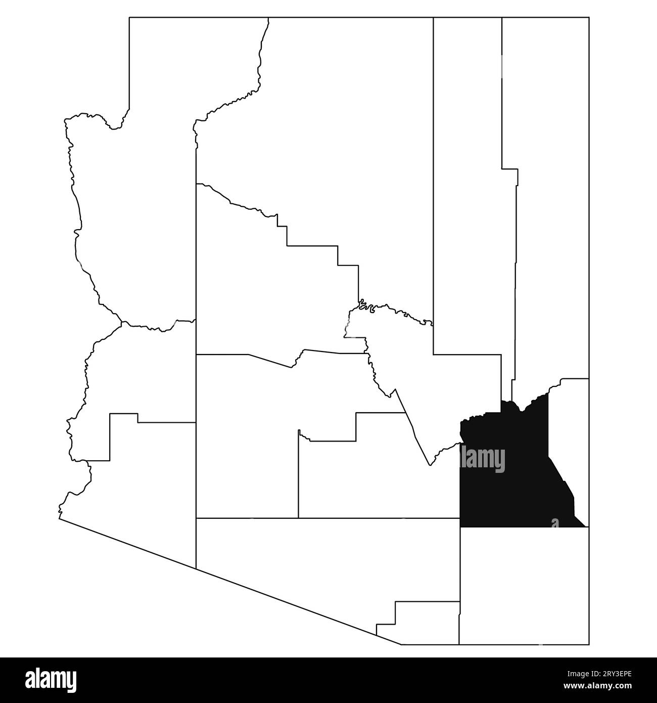 Blank graham map hires stock photography and images Alamy