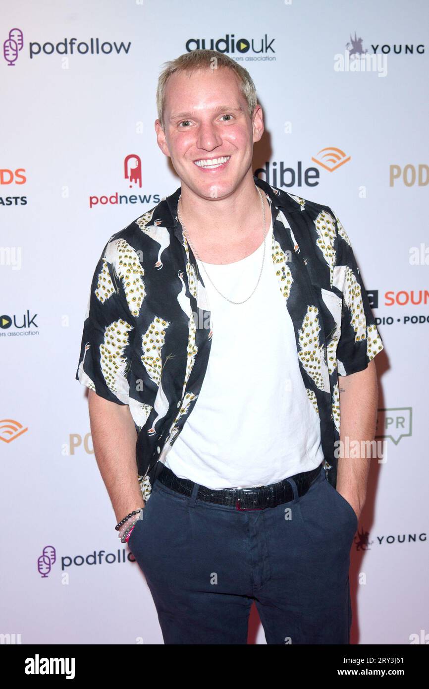 London, UK . 28 September, 2023 . Jamie Laing pictured at the The