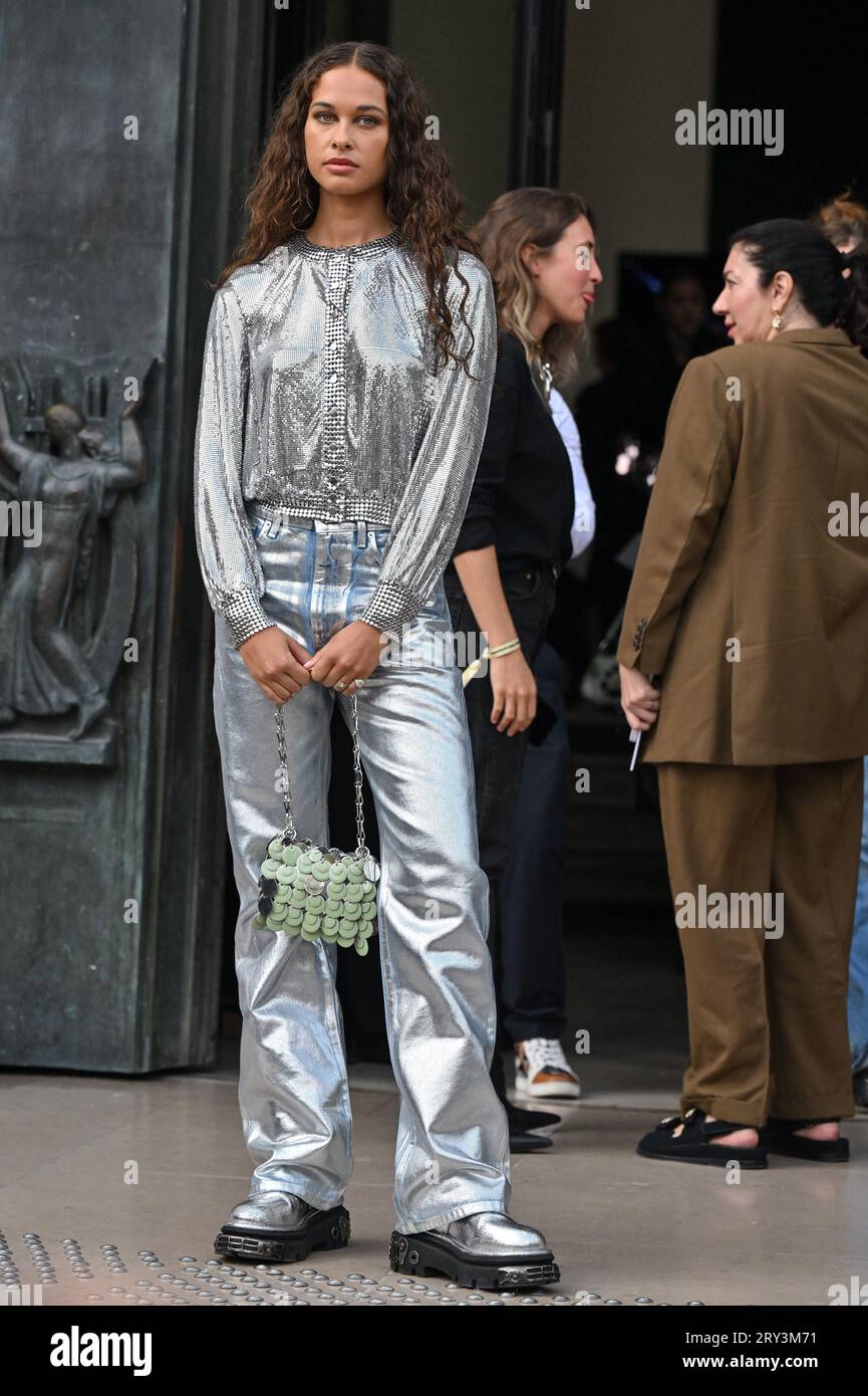 Paris, France. 28th Sep, 2023. Sarah Lysander Carter attending the