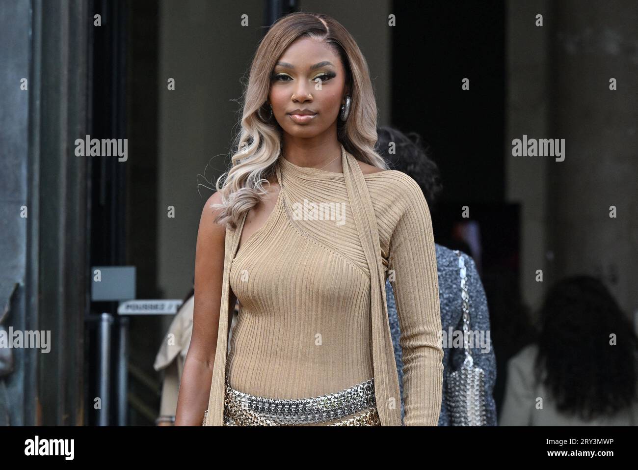 Paris, France. 28th Sep, 2023. Ronisia attending the Rabanne S/S 2024