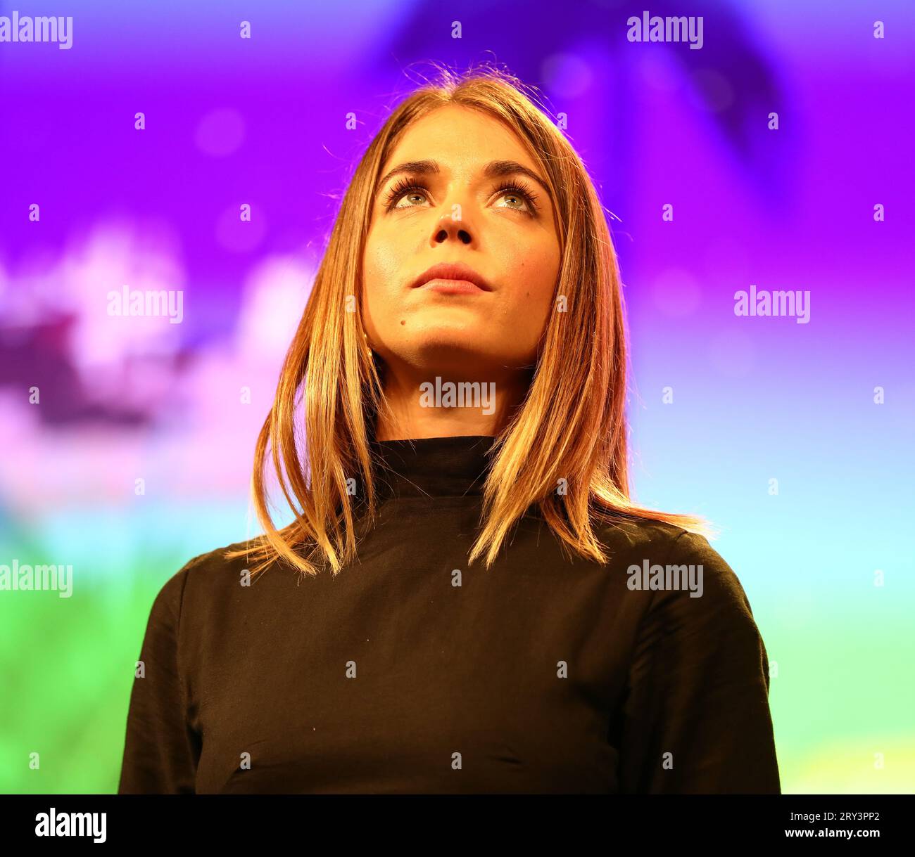 September 28, 2023, Dinard, Bretagne, France: ALICE ISAAZ during the ...