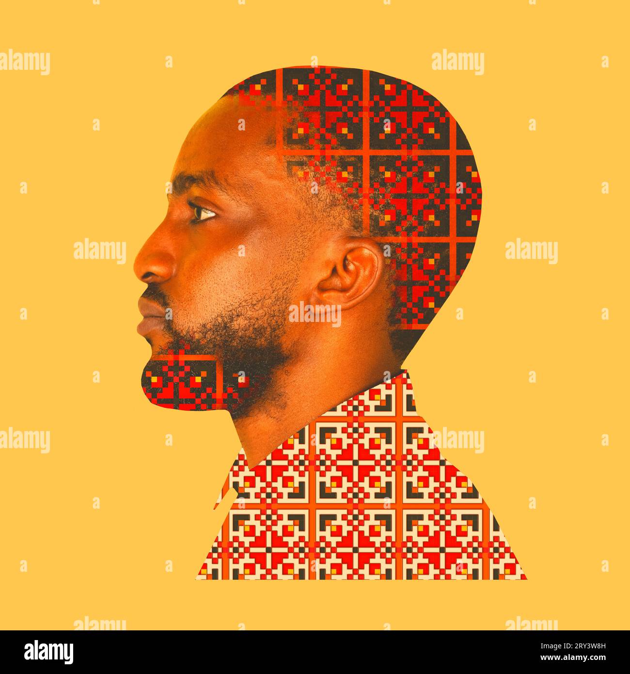 African body art hi-res stock photography and images - Alamy