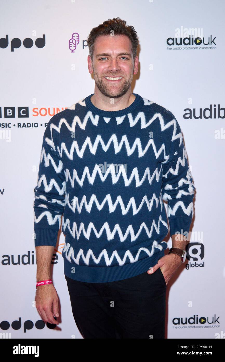 London, UK . 28 September, 2023 . James Cooper pictured at the The