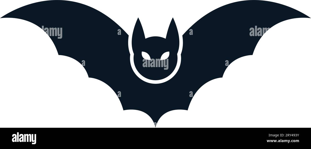 halloween bat flying Stock Vector Image & Art - Alamy