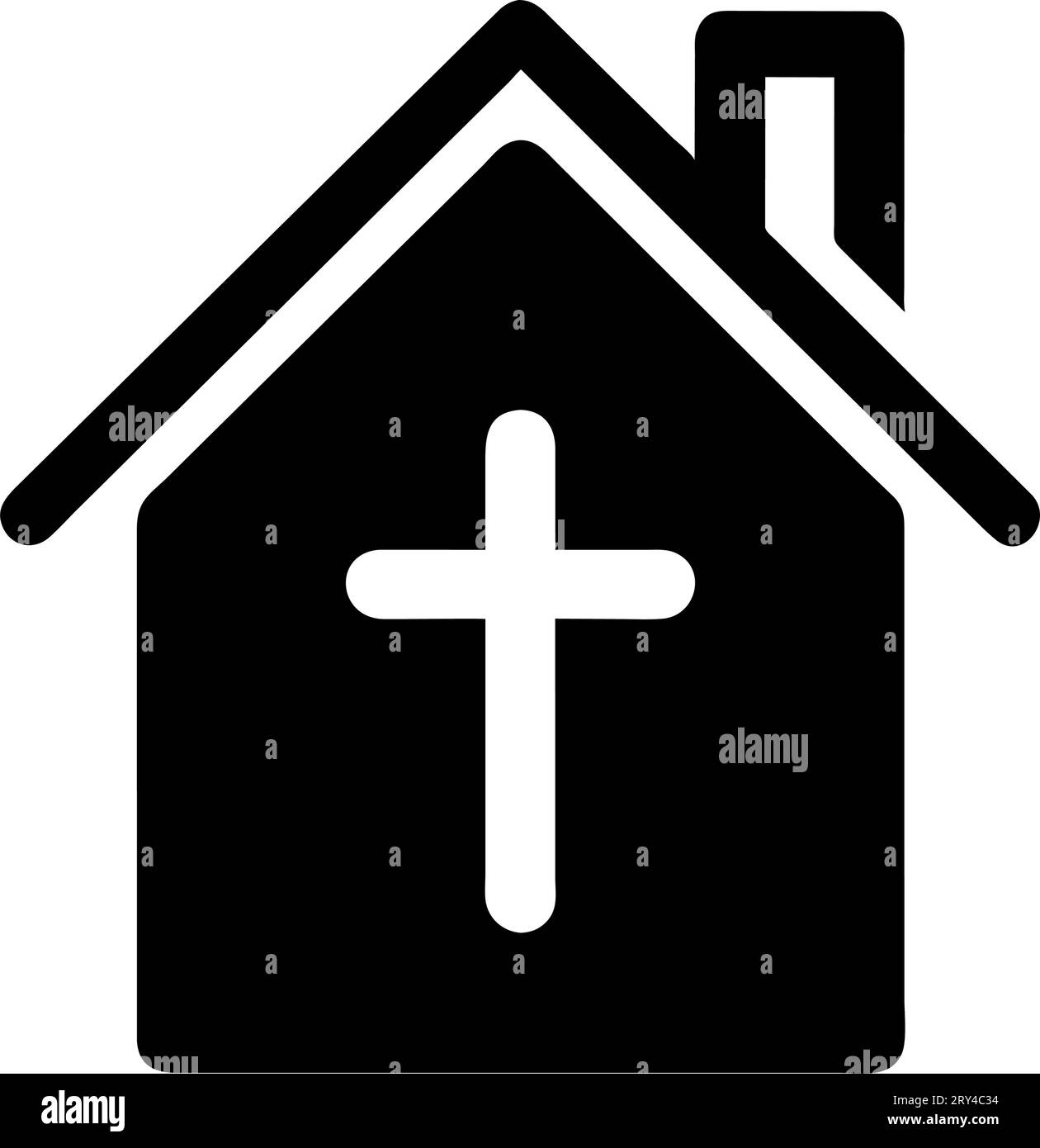 catholic religion church icon Stock Vector Image & Art - Alamy
