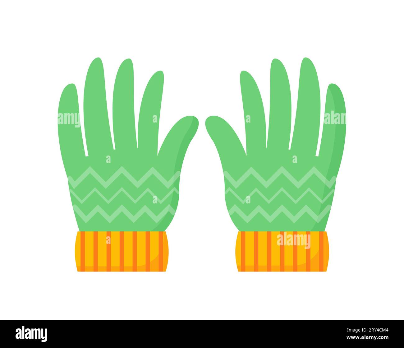 Winter gloves vector concept Stock Vector Image & Art - Alamy