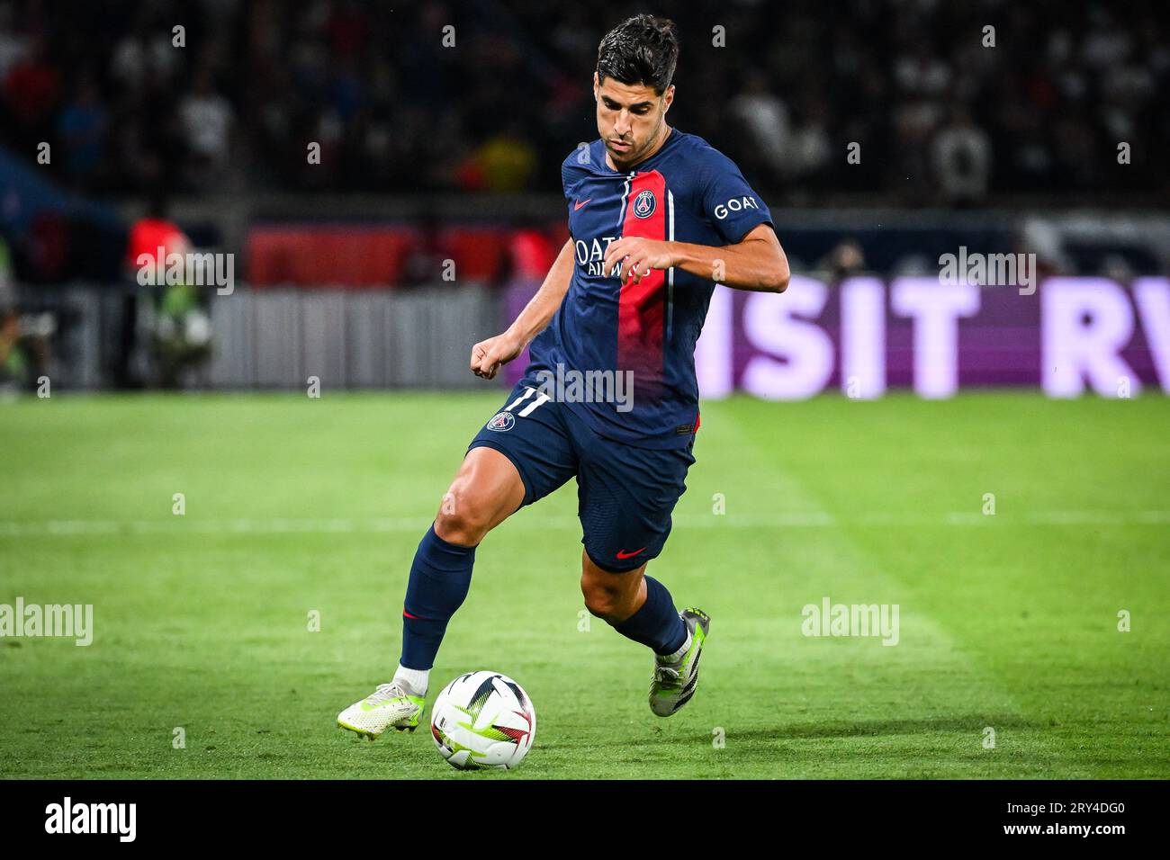 Carte Postale Autographe Marco Asensio - PSG (Paris Saint-Germain) - Reproduction