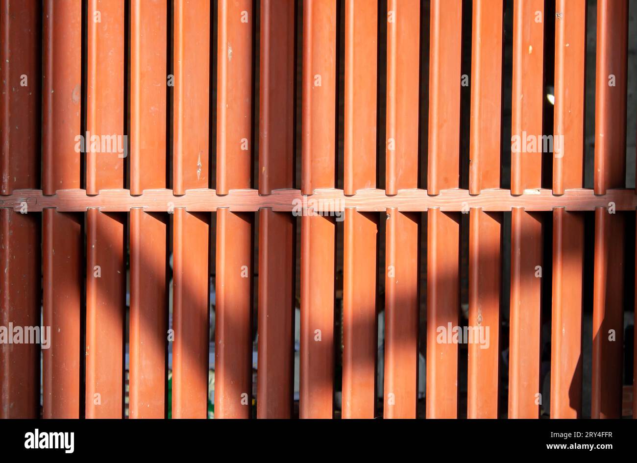 Wooden fence background isolated over white background Stock Photo - Alamy