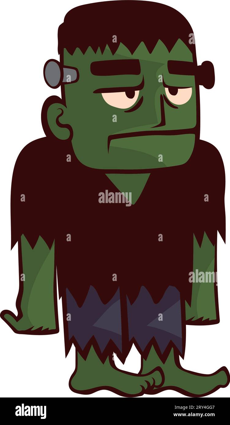 halloween character frankenstein Stock Vector Image & Art - Alamy