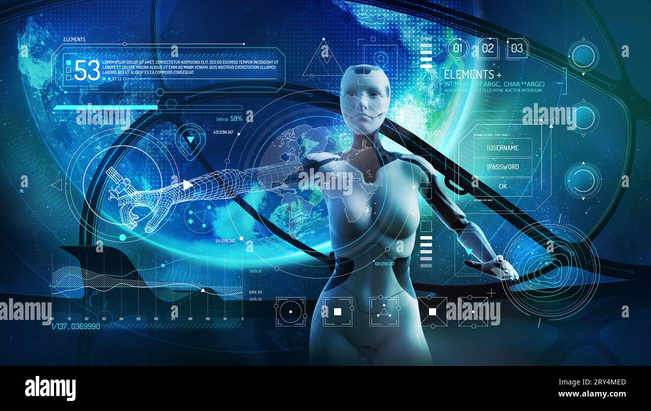 A bio-android with artificial intelligence is in charge of the ...