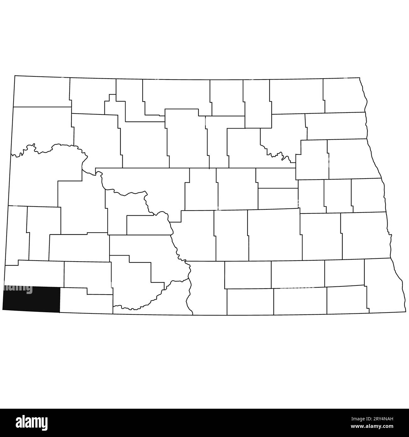 map-of-bowman-black-and-white-stock-photos-images-alamy