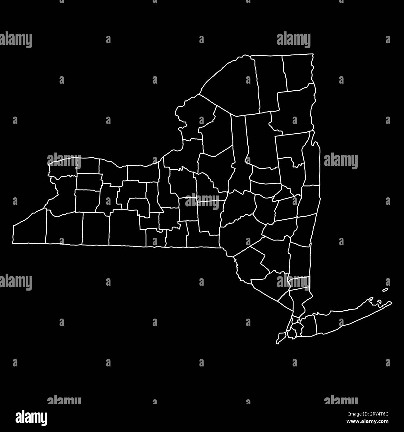 Blank york map Black and White Stock Photos & Images - Alamy