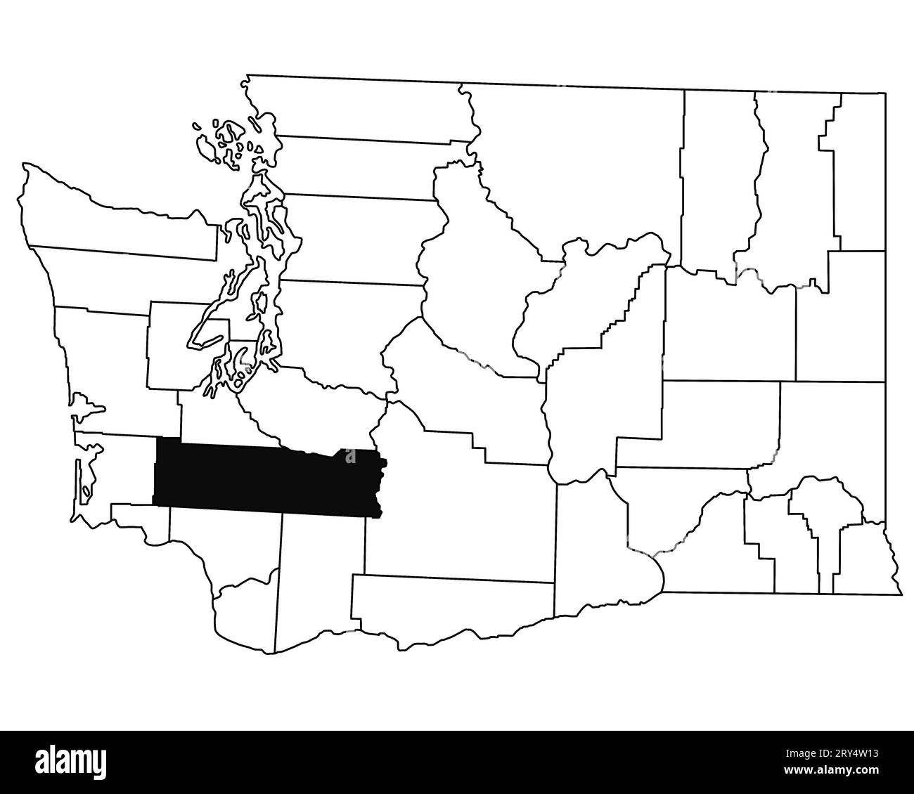 Map of chehalis hires stock photography and images Alamy